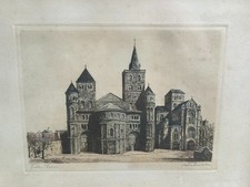 STARY SZTYF NA PAPIERZE TREIER KOPUŁA Z OŁÓWKIEM PODPISANA na sprzedaż  Wysyłka do Poland