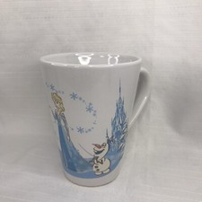Caneca de café Frozen Princess Elsa e Anna Disney xícara alta 5" altura inverno neve comprar usado  Enviando para Brazil