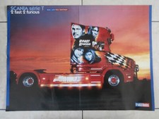 Poster camion scania d'occasion  Calonne-Ricouart