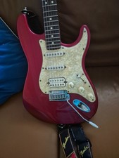 Fender Lonestar Stratocaster HSS vermelho maçã doce comprar usado  Enviando para Brazil