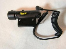 Mira laser BSA Optics luz vermelha + montagem - NÃO TESTADA precisa de novas baterias comprar usado  Enviando para Brazil