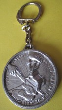 Aluminum keyring 1960s d'occasion  Expédié en Belgium