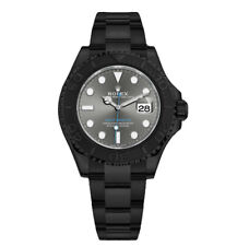 Rolex Yacht-Master 40mm PVD/DLC relógio revestido de aço inoxidável e platina 116622 comprar usado  Enviando para Brazil