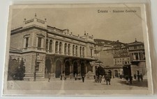 Cartolina trieste stazione usato  Cascina