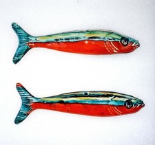 Sardines colorées céramique d'occasion  Hyères