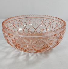 Pink cut glass for sale  SWADLINCOTE