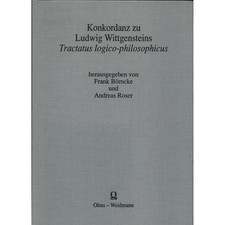 Konkordanz ludwig wittgenstein gebraucht kaufen Konkordanz ludwig wittgenstein gebraucht kaufen  Dinkelscherben