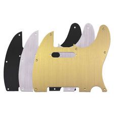 Telecaster Pickguard Tele placa de arranhão alumínio escovado guitarra compatível com Fender EUA comprar usado  Enviando para Brazil