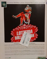 Alitalia lotteria millemiglia usato  Italia