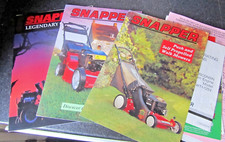 Snapper lawnmower catalogues for sale  LARBERT