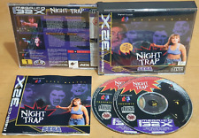 Night Trap 32X para Sega Mega CD 32X muito raro e completo comprar usado  Enviando para Brazil