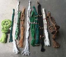 Vintage macrame hanging for sale  Waynesboro