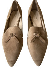 Cole Haan Viola Skimmer Flat Light Whisky Camurça Marrom Carreira Silenciosa Luxo 9,5 B comprar usado  Enviando para Brazil