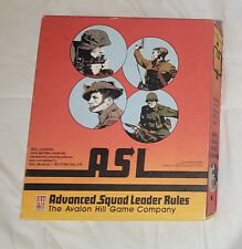 Asl advanced squad for sale  LONDON