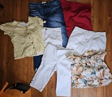 ENORME Lote Misto de 7 Itens de Roupas Femininas TODOS Tamanho 14 (Shorts/Jeans/Tops) comprar usado  Enviando para Brazil