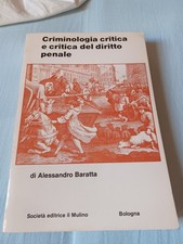 Alessandro baratta criminologi usato  La Spezia