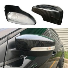 Usado, Fibra De Carbono Abs Lado Retrovisores Capa Trim Fit Para Ford Focus Rs St mk3 comprar usado  Enviando para Brazil