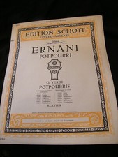 Partition ernani pot d'occasion  Metz-