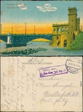 Używany, Widokówka Warszawa Warszawa Trzeci Most 1313 na sprzedaż  Wysyłka do Poland