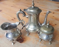 Versilbertes teeservice mokkas gebraucht kaufen  Obrigheim