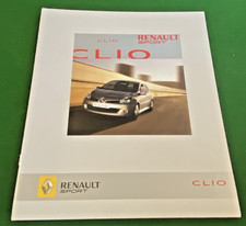 Brochure de Vente  RENAULT Sport Clio   - Mars 2006 - Bel Etat. comprar usado  Enviando para Brazil