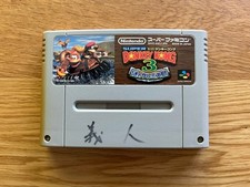 Super Donkey Kong Country 3 Japão Nintendo Super Famicom SNES SFC CARRINHO SOMENTE!, usado comprar usado  Enviando para Brazil