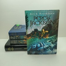 Percy Jackson & the Olympians 1-5, Rick Riordan, PB & Hardcover Set Lot Complete comprar usado  Enviando para Brazil