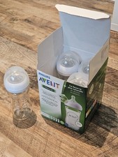 Usado, Frascos de vidro natural Philips Avent 8 oz pacote com 4 1m+ infantil comprar usado  Enviando para Brazil