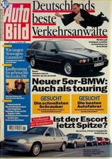 2) Auto Bild 06/1995 - Opel Astra F GLS 1.6 16V mi - Peugeot 306 XT mit 88PS bes, usado comprar usado  Enviando para Brazil