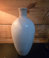 Vaso elegante vintage branco 11 polegadas, usado comprar usado  Enviando para Brazil