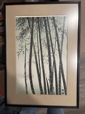 Bamboo japanese woodblock for sale  Orrington