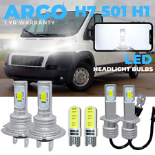 Lâmpadas laterais de farol Canbus Hid de xenônio branco LED para Fiat Ducato 12v 06-16 comprar usado  Enviando para Brazil