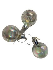 Set iridescent clear for sale  Kersey