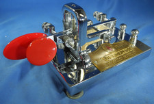 Vibroplex vibrokeyer cromo usato  Spedire a Italy