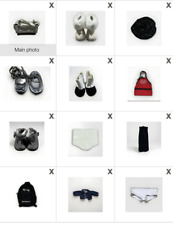 Lote mixto de accesorios y ropa para muñecas American Girl tamaño muñeca 18" segunda mano  Embacar hacia Mexico