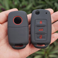 Usado, Capa chave silicone para VW Golf Polo Passat Tiguan Jetta Bora controle remoto fob comprar usado  Enviando para Brazil
