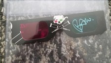 Bam Margera Auto Jackass The Movie 1 Par de Óculos 3D por Jackass Star 😜🤪 Último 1 comprar usado  Enviando para Brazil