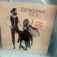 FLEETWOOD MAC LP Vinyl Rumours 1ST PRESSING Textured Cover Shrink HYPE STICKER, usado comprar usado  Enviando para Brazil