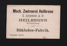 Heilbronn vertreterkarte 1930 gebraucht kaufen  Leipzig