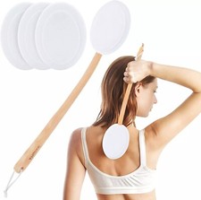 Aplicador de creme para costas MAQUITA, escova corporal 2 em 1, cabo de longo alcance com 3 almofadas comprar usado  Enviando para Brazil