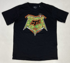 Camiseta masculina Fox Factory Inc Racing Pro Circuit gráfica grande preta manga curta comprar usado  Enviando para Brazil