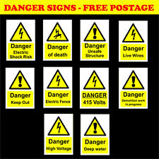 Danger live wires for sale  BALLYCLARE