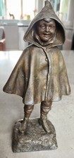 Boy raincoat spelter for sale  SWADLINCOTE