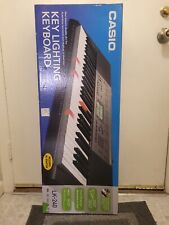 Teclado Casio LK-240 teclas de iluminação, bateria/AC na caixa  comprar usado  Enviando para Brazil
