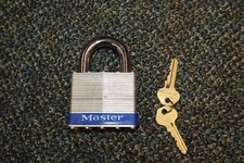 Vintage master lock for sale  Monmouth