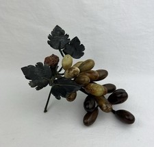 Aglomerado de uvas de pedra mármore vintage madeira rosa haste folhas de granito MCM decoração para casa, usado comprar usado  Enviando para Brazil