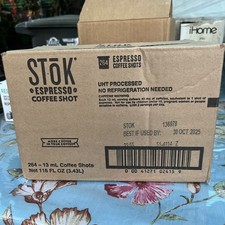 Usado, STOK Espresso Coffee Shots 264 unidades 13 ml cada validade 10/2025 caixa lacrada NOVO comprar usado Usado, STOK Espresso Coffee Shots 264 unidades 13 ml cada validade 10/2025 caixa lacrada NOVO comprar usado  Enviando para Brazil