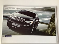 Prospekt ssangyong kyron gebraucht kaufen  Amrum