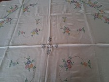 Vintage hand embroidered for sale  YEOVIL