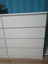 Malm kommode weiß gebraucht kaufen  Bad Bibra